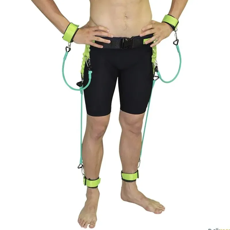 Agarre multifuncional tobillos | Kit resistencia acuático| Entrenamiento Natación|Natación