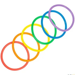 Elk Sport Anillas de actividad (6 unidades)| Lanzamiento Y Recepción|Elementos De Lanzamiento