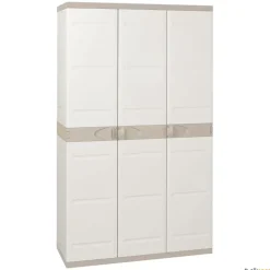 Armario de 3 puertas con estantes| Almacenaje
