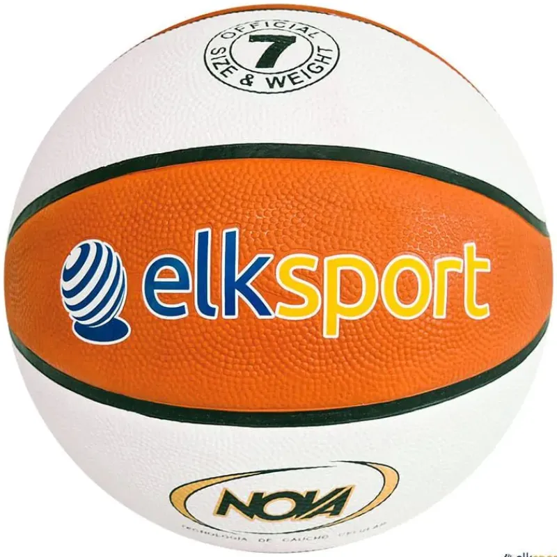 Elk Sport Nova Balón baloncesto bicolor Nova | Talla 7| Baloncesto|Baloncesto