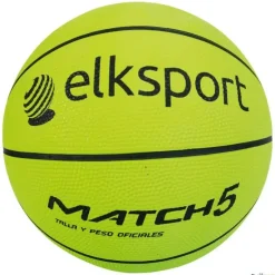Elk Sport Balón minibasket Elk Match | Talla 5| Baloncesto|Baloncesto