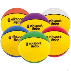 Elk Sport Balón minibasket Retro | Talla 5| Escuela Deportiva|Escuela Deportiva