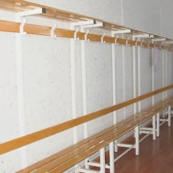 Elk Sport Banco madera con respaldo y plataforma| Vestuario