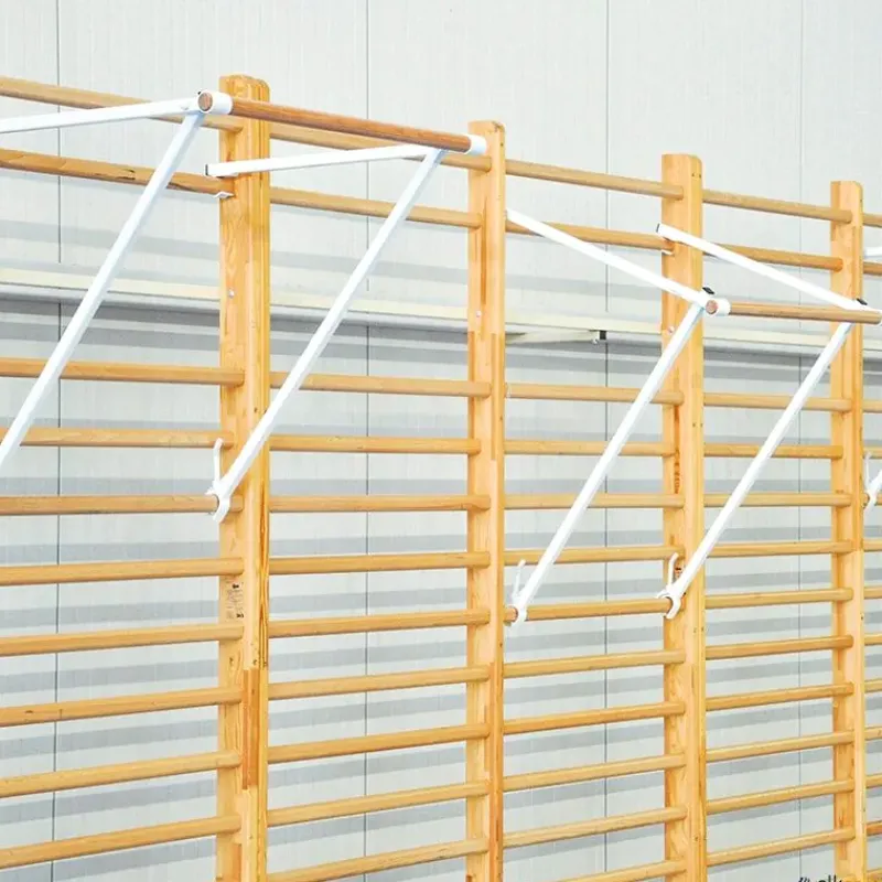 Barra ajustable para espaldera| Bancos Suecos|Espalderas