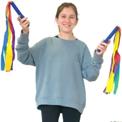 Elk Sport Bastones arcoíris (2 unidades)| Música Y Actividades Expresivas|Expresión Corporal