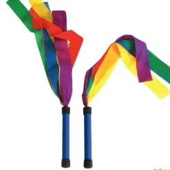 Elk Sport Bastones arcoíris (2 unidades)| Música Y Actividades Expresivas|Expresión Corporal