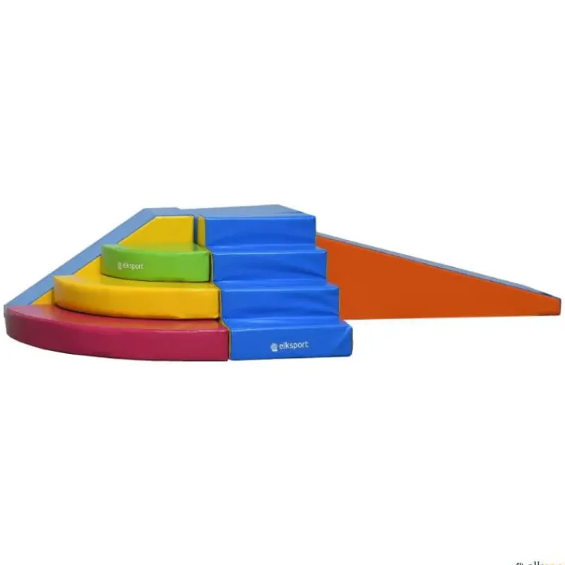 Elk Sport Bloque módulo 7 de espuma forrada cosida| Formas Geométricas De Espuma|Figuras Espuma Psicomotricidad