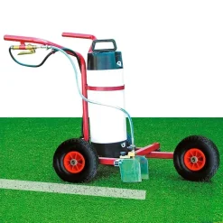 Barret Carro marca campos pintura con bombeo manual| Carros Marca Campos|Fútbol