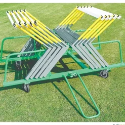 Vinex Carro para vallas Dura | Pintado al polvo| Atletismo|Atletismo