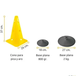 Elk Sport Circuito agilidad Policía Nacional| Kits De Motricidad|Entrenamiento