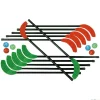 Conjunto 12 sticks Popular + 6 bolas| Floorball