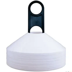 Elk Sport Conos chinos flexibles medio | blancos (40 unidades)| Conos|Conos