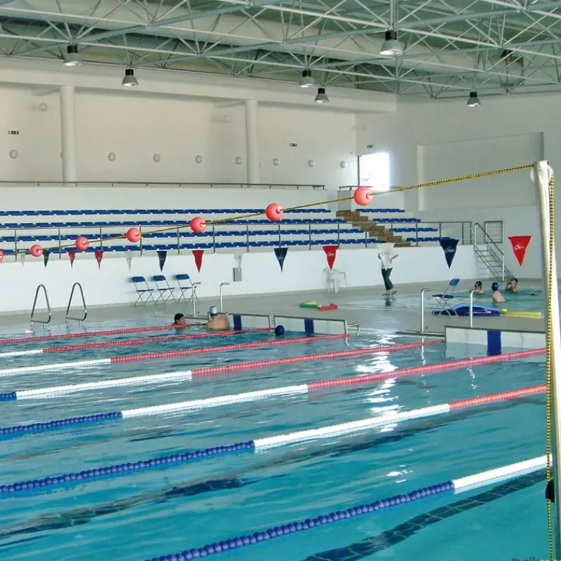 Cuerda con flotadores salidas falsas| Equipamiento Piscina|Señalización