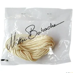 Mister Babache Cuerda para palos de diábolo blanca (3 x 1,60 m)| Malabares
