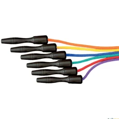 Elk Sport Cuerdas para saltar ECO con mango (6 unidades)| Cuerdas Para Saltar Y Saltadores|Juegos Y Cuerdas Para Saltar