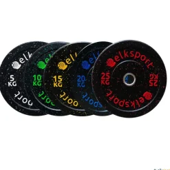 Elk Sport Disco olímpico Bumper Hi Temp| Discos|Fuerza