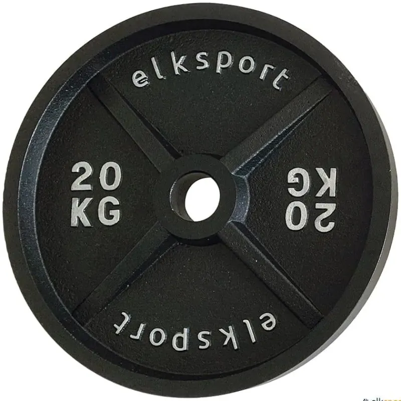 Elk Sport Disco olímpico de hierro| Discos|Fuerza