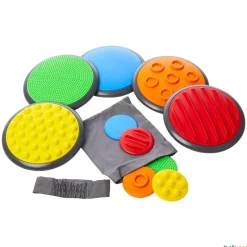 Gonge Discos táctiles serie 1| Psicomotricidad|Estimulación Sensorial