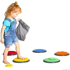 Gonge Discos táctiles serie 1| Psicomotricidad|Estimulación Sensorial