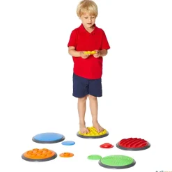 Gonge Discos táctiles serie 1| Psicomotricidad|Estimulación Sensorial