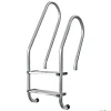 Escalera acceso asimétrica 2 peldaños| Equipamiento Piscina
