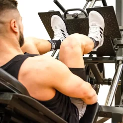 BH Estación de sentadillas y prensa de piernas| Máquinas De Musculación