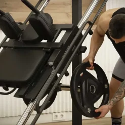 BH Estación de sentadillas y prensa de piernas| Máquinas De Musculación