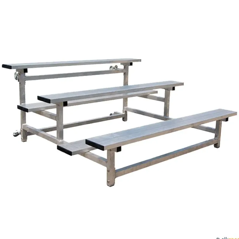 Grada móvil aluminio| Gradas|Equipamiento Piscina