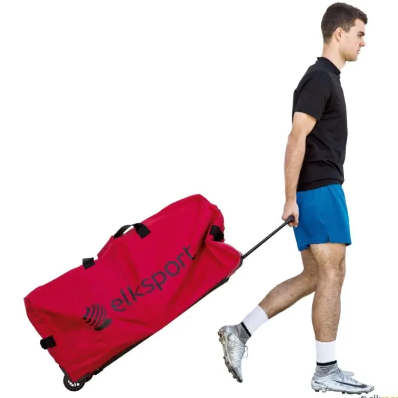 Elk Sport Gran bolsa roja con ruedas| Almacenaje Y Transporte|Almacenaje