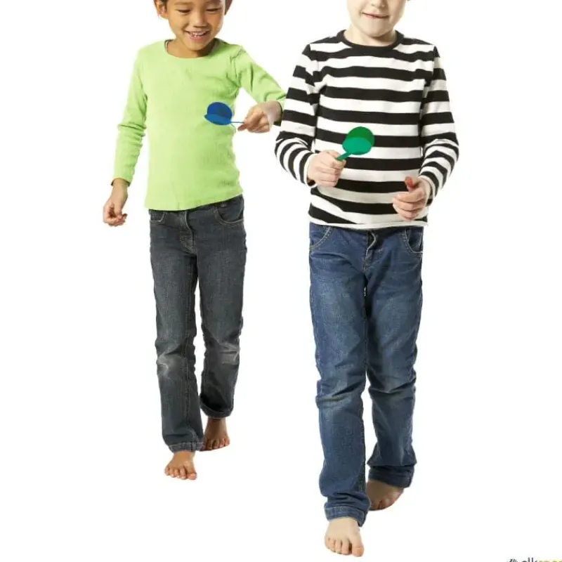 Elk Sport Huevos y cucharas (6 unidades)| Juegos Clásicos|Equilibrio