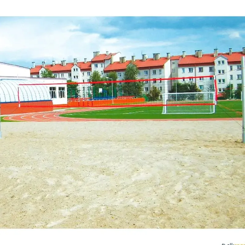 Juego 2 postes de vóley playa fijos| Vóley Playa