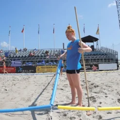 Trial Líneas campo balonmano playa competición| Balonmano Playa