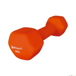 Elk Sport Mancuernas hexagonales de neopreno (2 unidades)| Mancuernas