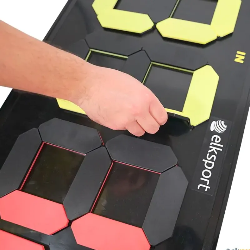 Elk Sport Marcador cambio de jugador reversible doble| Arbitraje Deportivo|Marcadores