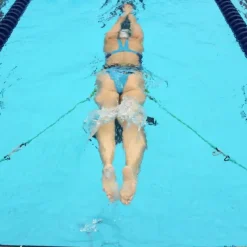 Mosquetón asimétrico acero inoxidable  | Kit resistencia acuático| Entrenamiento Natación|Natación