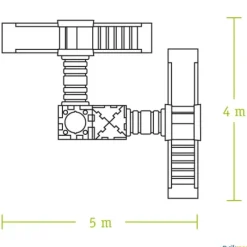 Italveneta Didattica Multijuego Cubic Toy G2000| Juegos Al Aire Libre|Juegos Al Aire Libre