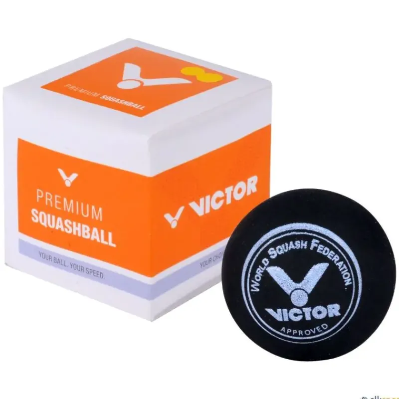Victor Pelota squash doble punto amarillo| Squash