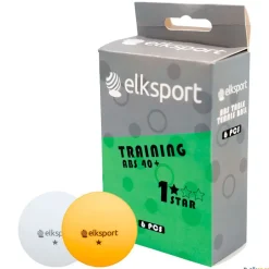 Elk Sport Pelotas tenis de mesa (6 unidades) | 1 Estrella| Tenis De Mesa