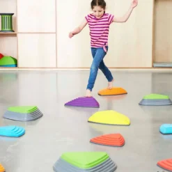 Gonge Piedra del río con muelle| Psicomotricidad|Equilibrio