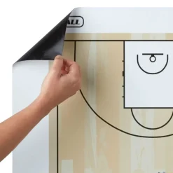 Pizarra enrollable magnética baloncesto| Pizarras Tácticas Deportivas|Baloncesto