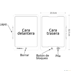 Playmaker LCD Pizarra táctica balonmano / fútbol sala 14''| Pizarras Tácticas Deportivas|Balonmano