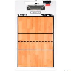 Elk Sport Pizarra táctica doble cara voleibol| Pizarras Tácticas Deportivas|Voleibol