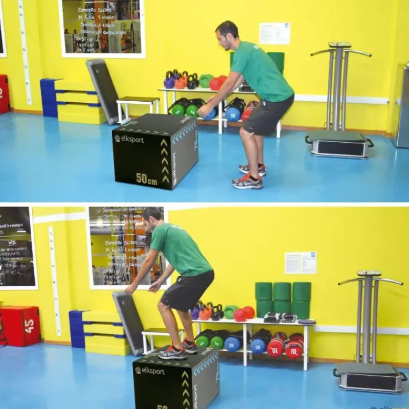 Elk Sport Plataforma multialtura de foam| Pliometría|Plataformas De Salto