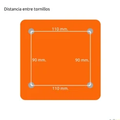 Pletina soporte aro macizo Premium| Baloncesto|Baloncesto