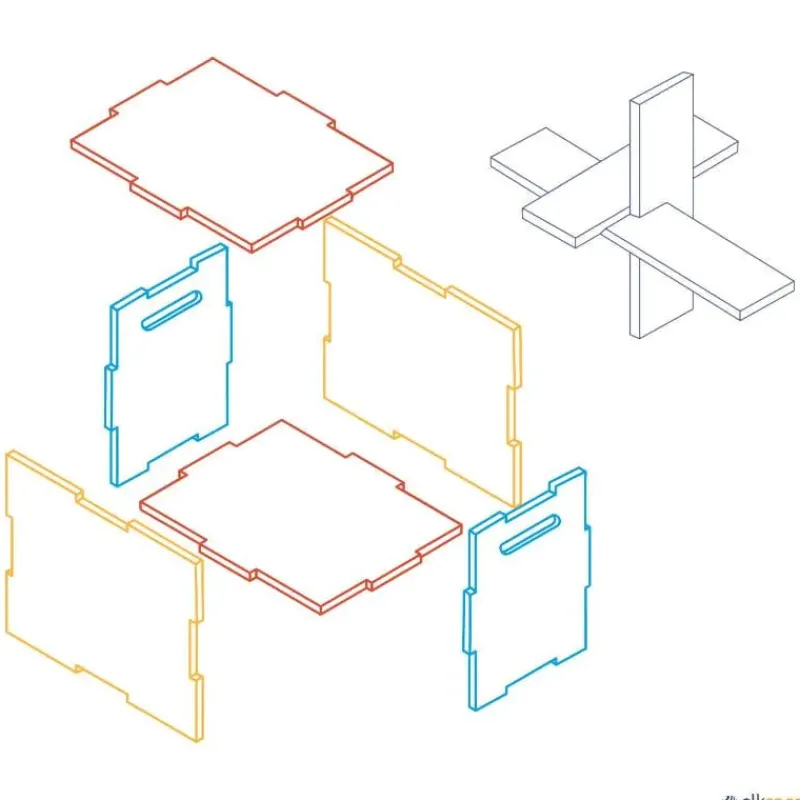 Elk Sport Plio Box de madera antideslizante| Pliometría|Plataformas De Salto