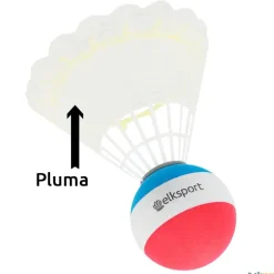 Elk Sport Pluma para volante shuttleball| Elementos De Lanzamiento|Shuttleball