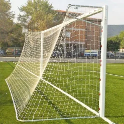 Portería fútbol 7 fija con arquillos y base abatible| Fútbol|Fútbol