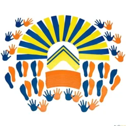 Elk Sport Rectas, curvas, pies y manos| Psicomotricidad|Delimitación Y Marcaje