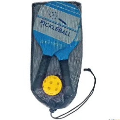 Elk Sport Red reglamentaria con ruedas, palas y pelotas pickleball| Pickleball