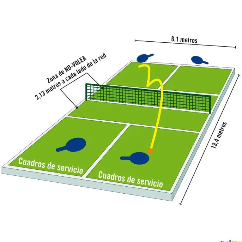 Elk Sport Red reglamentaria, palas y pelotas pickleball| Pickleball